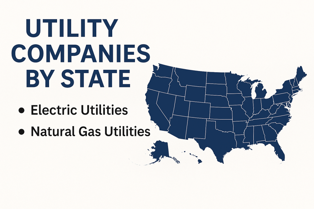 utility companies by state